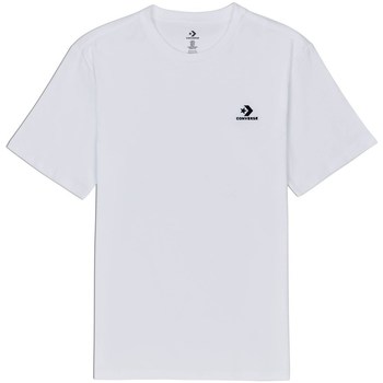 Oblačila Moški Majice s kratkimi rokavi Converse Embroidered Star Chevron Bela