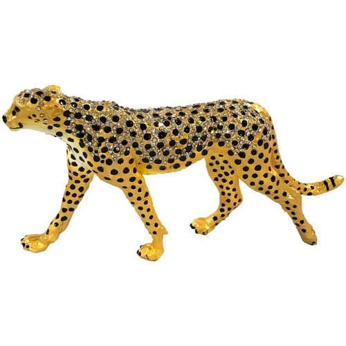 Dom Kipci in figurice Signes Grimalt Leopard Slika Oranžna