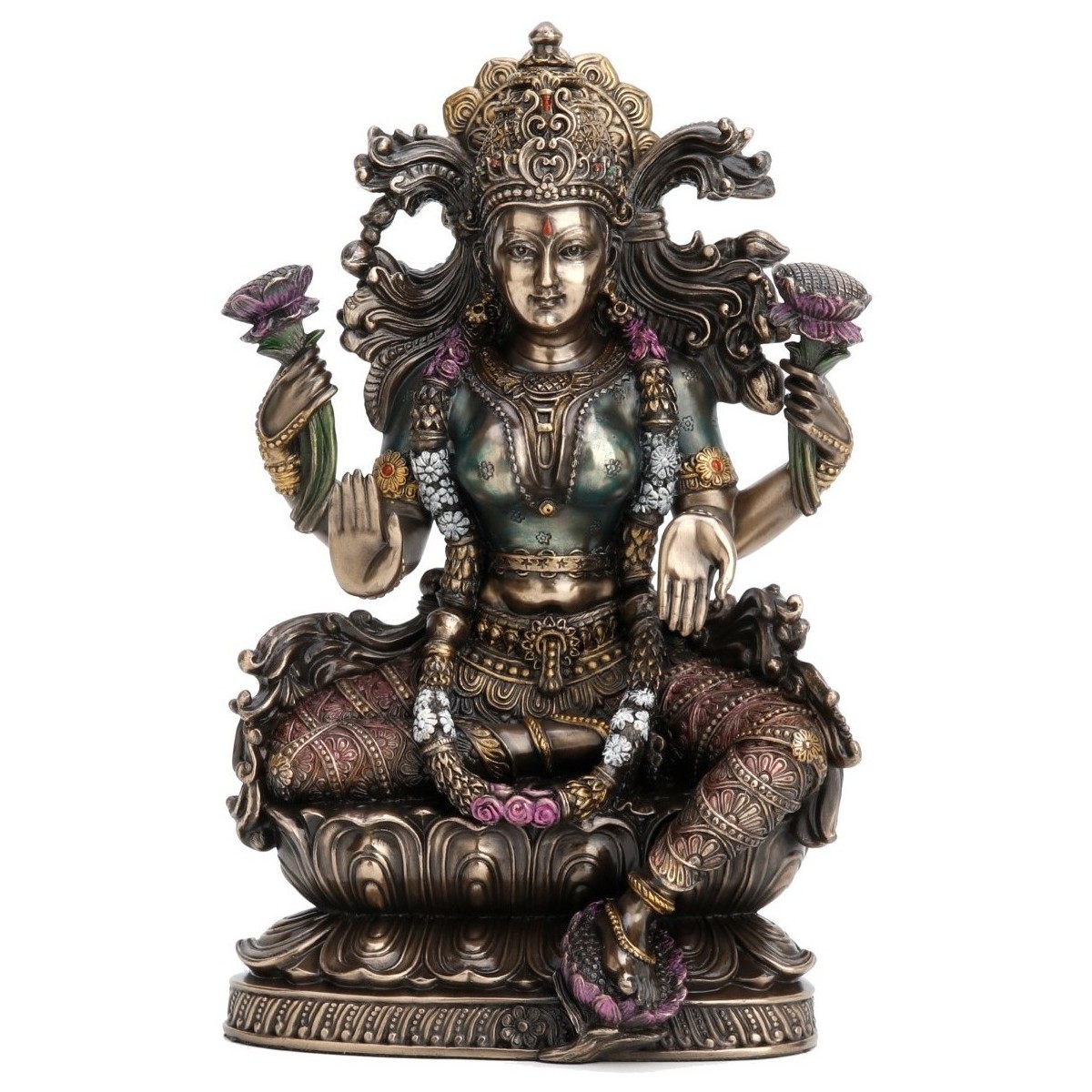 Dom Kipci in figurice Signes Grimalt Slika Lakshmi. Siva
