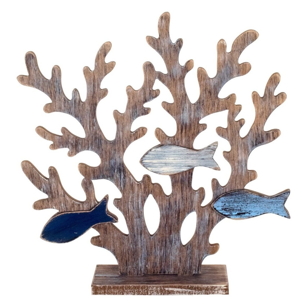 Dom Kipci in figurice Signes Grimalt Coral Ornament Z Ribami Modra