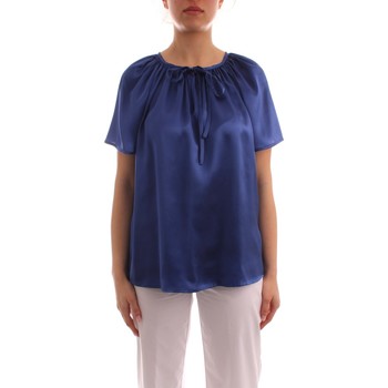Oblačila Ženske Topi & Bluze Manila Grace C026SU Modra