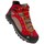 Čevlji  Moški Pohodništvo Bergson Kadam 20 Mid Stx Rdeča, Siva