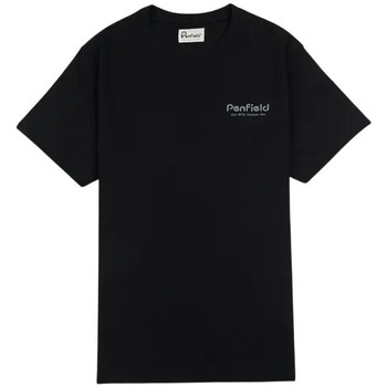 Oblačila Moški Majice s kratkimi rokavi Penfield T-shirt  Hudson Script Črna