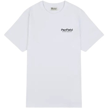 Oblačila Moški Majice s kratkimi rokavi Penfield T-shirt  Hudson Script Bela