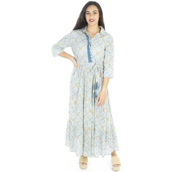 Oblačila Ženske Dolge obleke Isla Bonita By Sigris Long Midi Dress. Bež