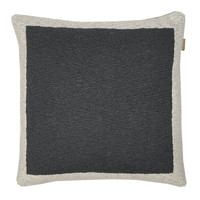 Dom Blazine Malagoon Solid knitted poster cushion black Črna