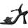 Čevlji  Ženske Sandali & Odprti čevlji Liu Jo EX014 LISA 04 Črna