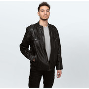 Men's Leather Jacket K2922
