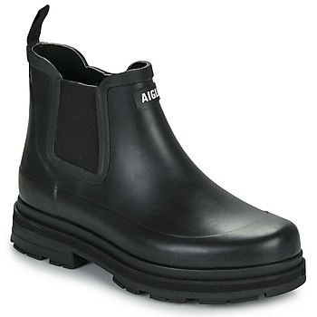 Čevlji  Moški škornji za dež  Aigle SOFT RAIN M Črna