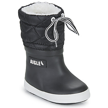 Čevlji  Otroci Škornji za sneg Aigle GIBOULEE 2 Črna / Bela