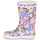 Čevlji  Deklice škornji za dež  Aigle LOLLY POP PLAY2 Rožnata / Večbarvna