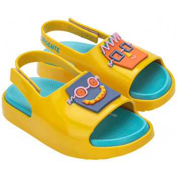 Čevlji  Otroci Sandali & Odprti čevlji Melissa MINI  Cloud Slide + Fábula B - Yellow Blue Rumena