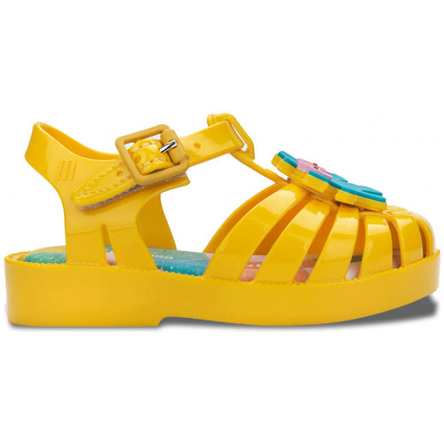 Čevlji  Otroci Sandali & Odprti čevlji Melissa MINI  Possession + Fábula B - Yellow Rumena