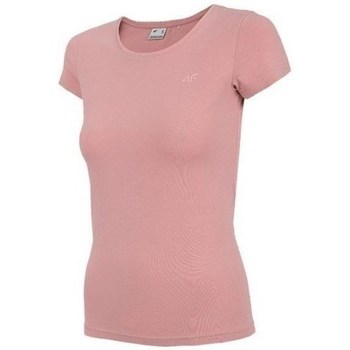 Oblačila Ženske Majice s kratkimi rokavi 4F TSD350 Rožnata