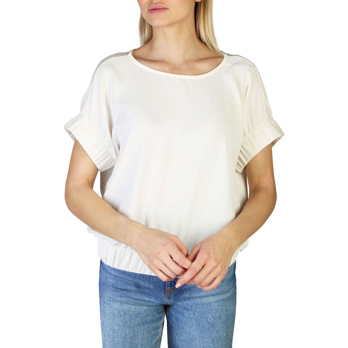 Oblačila Ženske Srajce & Bluze Pepe jeans - margot_pl304228 Bela