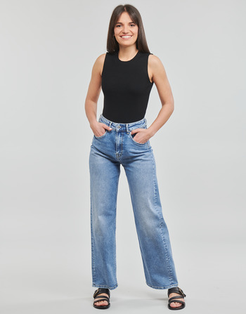 Oblačila Ženske Kavbojke bootcut Pepe jeans LEXA SKY HIGH Modra