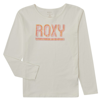 Oblačila Deklice Majice z dolgimi rokavi Roxy THE ONE A Bela