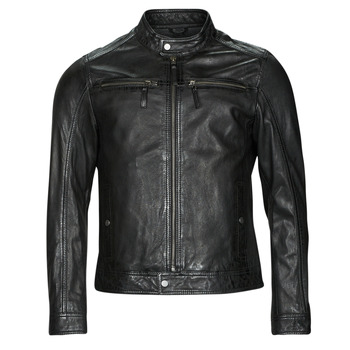 Oblačila Moški Usnjene jakne & Sintetične jakne Oakwood GILLES 6 Črna