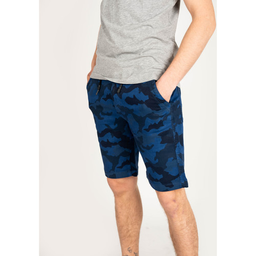Oblačila Moški Kratke hlače & Bermuda Pepe jeans PM800850 | Owen Short Camo Zelena