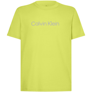 Oblačila Moški Majice & Polo majice Calvin Klein Jeans 00GMS2K107 Zelena