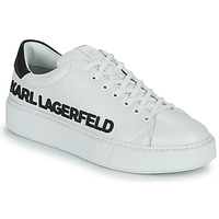 Čevlji  Moški Nizke superge Karl Lagerfeld MAXI KUP Karl Injekt Logo Lo Bela