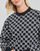 Oblačila Ženske Puloverji Karl Lagerfeld UNISEX ALL-OVER MONOGRAM SWEAT Črna / Bela