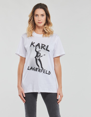 Karl Lagerfeld KARL ARCHIVE OVERSIZED T-SHIRT Bela