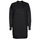 Oblačila Ženske Kratke obleke Karl Lagerfeld FABRIC MIX SWEATDRESS Črna