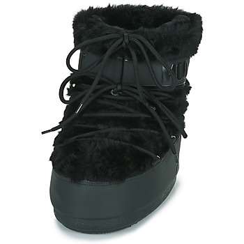 Moon Boot Moon Boot Icon Low Faux Fur Črna