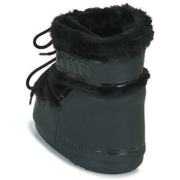 Moon Boot Moon Boot Icon Low Faux Fur Črna