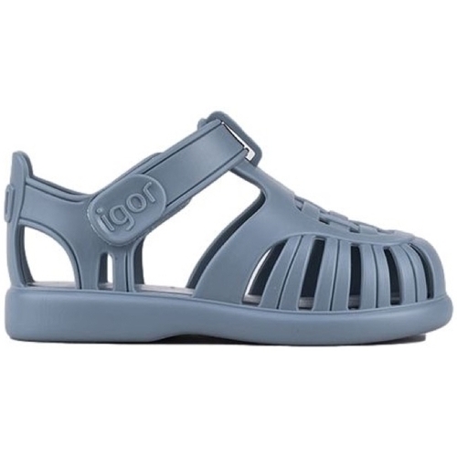 Čevlji  Otroci Sandali & Odprti čevlji IGOR Baby Tobby Solid - Ocean Modra