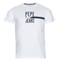 Oblačila Moški Majice s kratkimi rokavi Pepe jeans SHELBY Bela