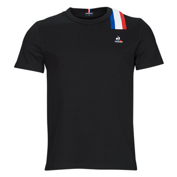 Oblačila Moški Majice s kratkimi rokavi Le Coq Sportif TRI TEE SS N 1 Črna
