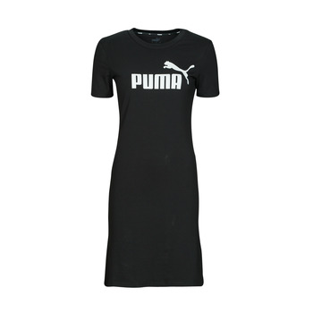 Oblačila Ženske Kratke obleke Puma ESS SLIM TEE DRESS Črna