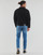 Oblačila Moški Jeans jakne Calvin Klein Jeans GENDERLESS PADDED DENIM JACKET Črna