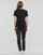 Oblačila Ženske Majice s kratkimi rokavi Calvin Klein Jeans CORE MONOGRAM REGULAR TEE Črna