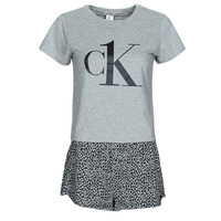 Oblačila Ženske Pižame & Spalne srajce Calvin Klein Jeans SLEEP SHORT Siva
