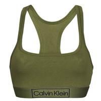 Spodnje perilo Ženske Topi Calvin Klein Jeans UNLINED BRALETTE Kaki