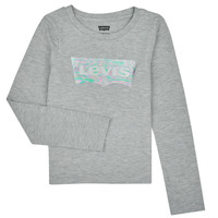 Oblačila Deklice Majice z dolgimi rokavi Levi's LS BATWING TOP Siva