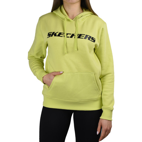 Oblačila Ženske Športne jope in jakne Skechers Heritage Hoodie Zelena