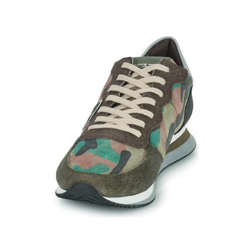 Philippe Model TROPEZ X LOW MAN Kamuflaža / Kaki