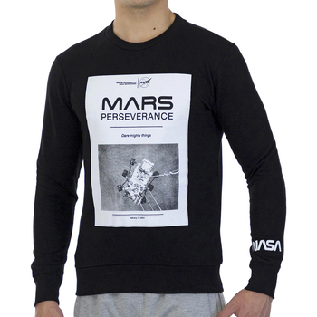 Oblačila Moški Puloverji Nasa MARS03S-BLACK Črna