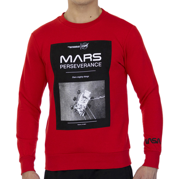 Oblačila Moški Puloverji Nasa MARS03S-RED Rdeča
