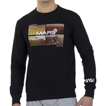 Oblačila Moški Puloverji Nasa MARS09S-BLACK Črna