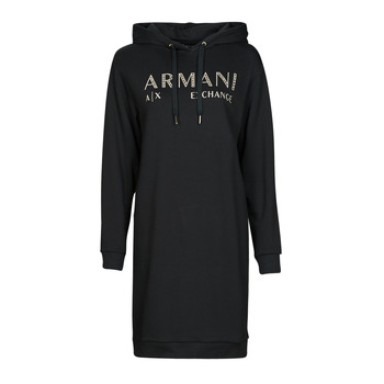 Oblačila Ženske Kratke obleke Armani Exchange 6LYA78-YJ5TZ Črna
