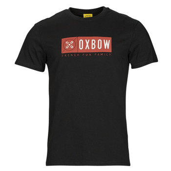 Oblačila Moški Majice s kratkimi rokavi Oxbow 02TELLIM Črna