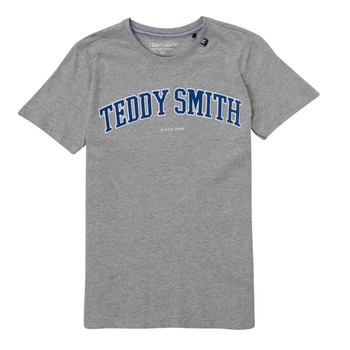 Oblačila Dečki Majice s kratkimi rokavi Teddy Smith T-FELT Siva