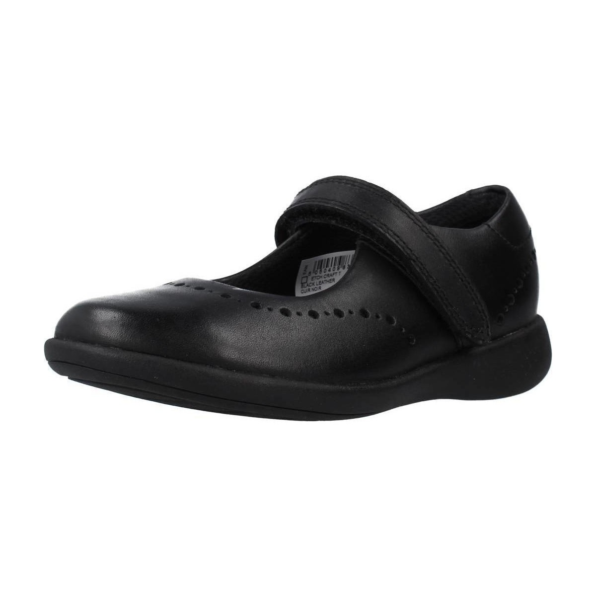 Čevlji  Deklice Čevlji Derby & Čevlji Richelieu Clarks ETCH CRAFT T Črna