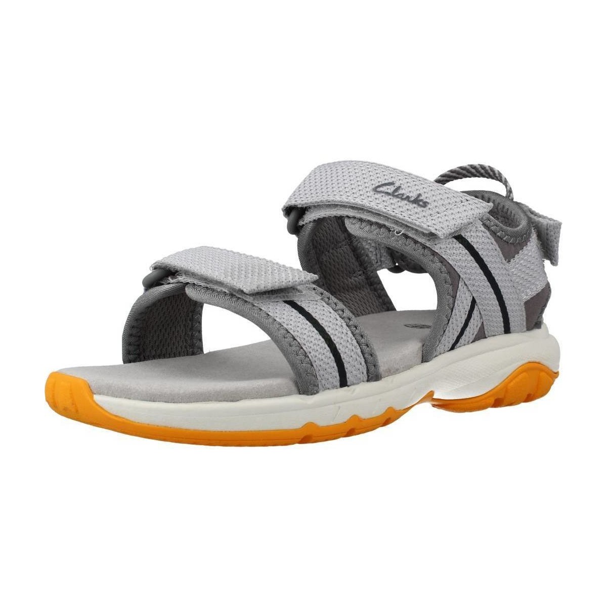 Čevlji  Dečki Sandali & Odprti čevlji Clarks EXPO SEA K Siva