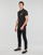 Oblačila Moški Polo majice kratki rokavi Versace Jeans Couture 73GAGT01-G89 Črna / Pozlačena